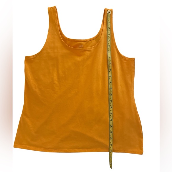 J. Jill Perfect Tank, Size Large, Orange Sherbet Color - Picture 3 of 3